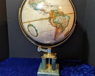 Globe with Marble Base