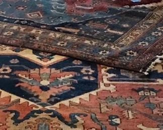Antique rugs of all kinds!  More than 10 room size rugs.
