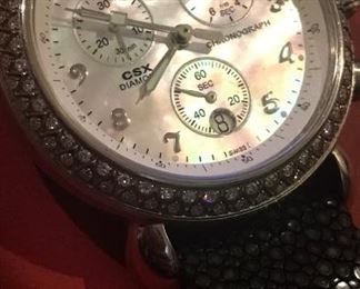 Michele diamond watch NEW