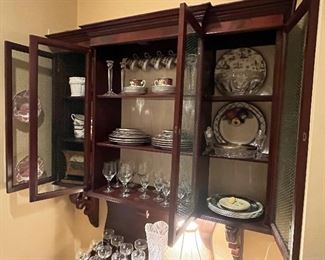 Beautiful china and crystal sets of all kinds