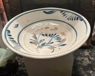 Very fine antique Asian saucer 