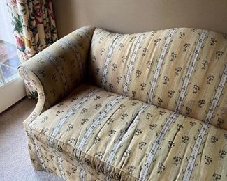 Custom Chippendale sofa