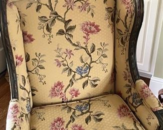 Stunning antique Louis Philippe fauteuil chair by Vance Boyd Interiors
