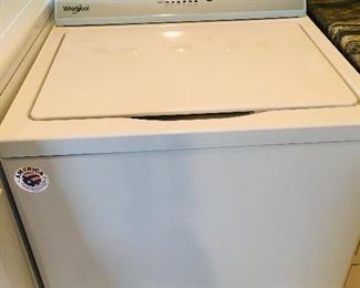 Whirlpool  washer so new it still has the  plastic  on control panel