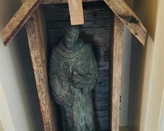 St. Francis in wooden Grotto