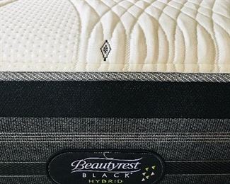 Master bed comes with brand new Beauty rest  Black Hybrid mattresses. 