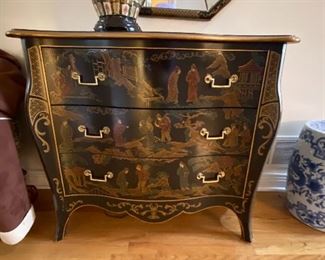 Drexel chinoiserie chest of drawers 