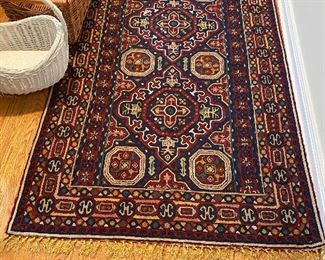 Handwoven Indian rug 