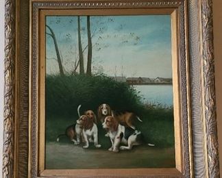 Painting Beagles