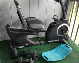 AAE045 - NordicTrack GX4.7 R Exercise Bike & More