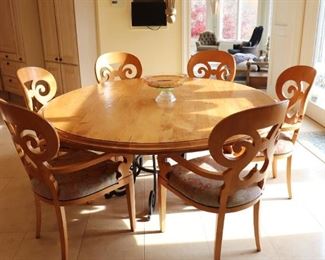 Swaim Kitchen Table with 6 Chairs 