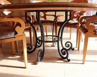 Swaim Kitchen Table with 6 Chairs 