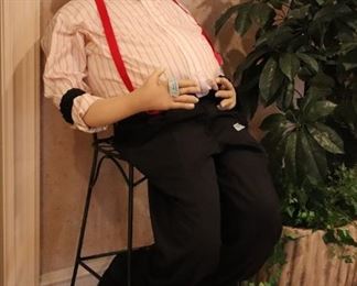 Full Size Man  Ticket Taker 