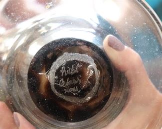 Vase by RUBI Glass Carlos & Sophia Covarrubias of California