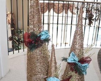 Set of 3 Christmas Tree 