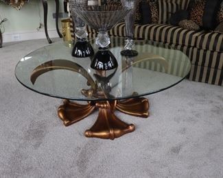 Hollywood Regency Coffee Table 