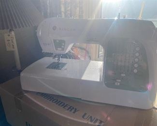 Singer sewing & embroidery machine