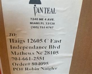 Van Teal Vintage but never used  Chandelier 