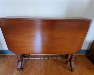 6" Narrow Gateleg Drop Leaf Table