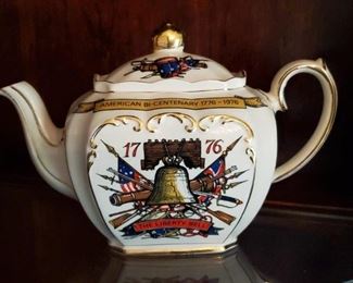 James Sadler & Son's England American Bi-Centenary Tea Pot