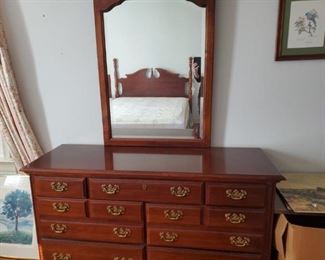 Dresser & Mirror by American Drew - Excellent Condition