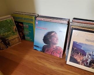 Closet Lot of Vinyl Records