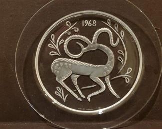 Lalique Collectible Plates