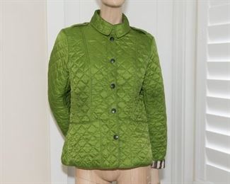 Womens Burberry Kencott Quilted Coat