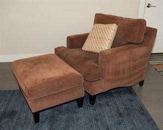 Room & Board Hawthorne Lounge Chair And Ottoman