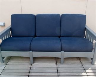 Metro Plywood Outdoor Mission Sofa