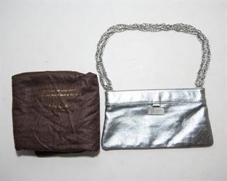 Kate Spade Metallic Chain Strap Shoulder Bag