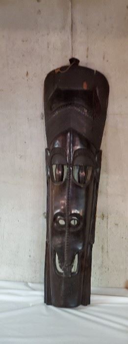 Large African Art - Wood Face Mask