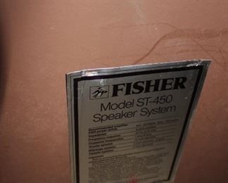 Fisher Speak NOS
