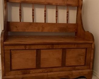 Vintage Storage Bench