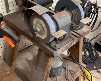 Power craft bench grinder