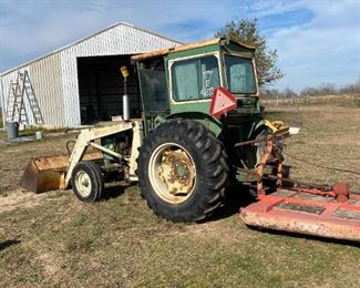 1365 Oliver tractor & loader 
