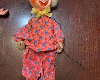 vintage hand puppet