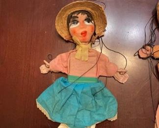 vintage hand puppet
