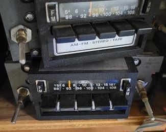 We have over 65  eight-track players and over 40 turntables as well as other radios and speakers  including Sony, Technics and Panasonic 