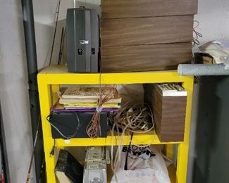 We have over 65  eight-track players and over 40 turntables as well as other radios and speakers  including Sony, Technics and Panasonic 