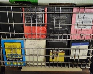 We have over 600 eight  track  tapes