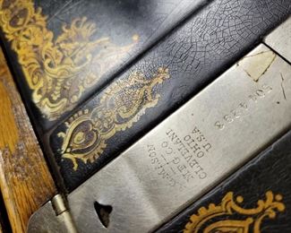 We have over 40 sewing machines and many different sewing implements  