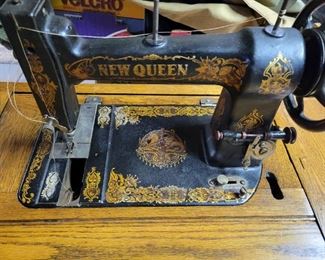We have over 40 sewing machines and many different sewing implements  