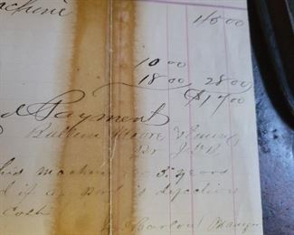 We have over 40 sewing machines and many different sewing implements  