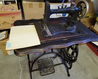 We have over 40 sewing machines and many different sewing implements  