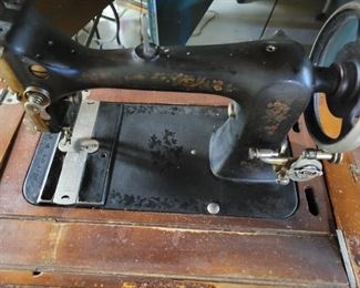 We have over 40 sewing machines and many different sewing implements  