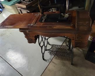 We have over 40 sewing machines and many different sewing implements  