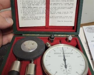 Biddle speed indicator 