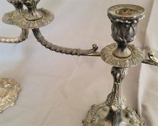 Original Sheffield Die cast candelabras recasts