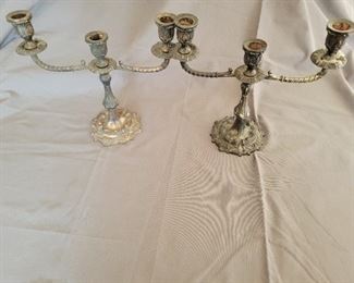 Original Sheffield Die cast candelabras recasts